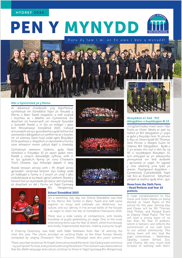 Clawr Cylchlythyr Hydref 2025