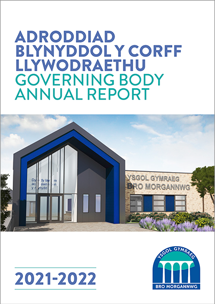 Clawr Adroddiad Blynyddol